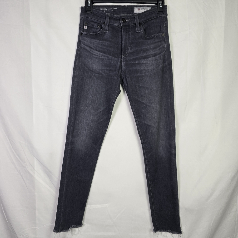 AG Farrah High Rise Skinny Ankle Jeans Womens